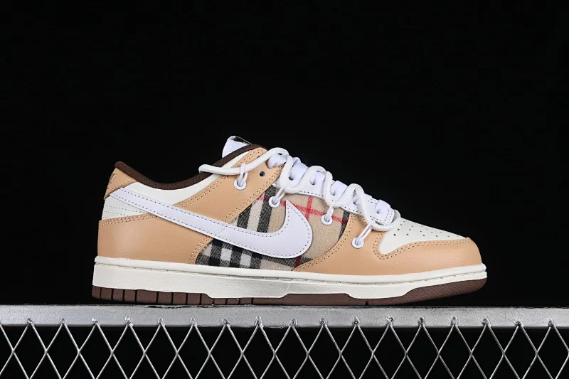 All Categories Nk SB Dunk Series Nk SB Dunk Low Low-top sneakers Nk Dunk Low Plaid Variations Retro literary style SB strappy low-top casual sneakers DD1503-124
